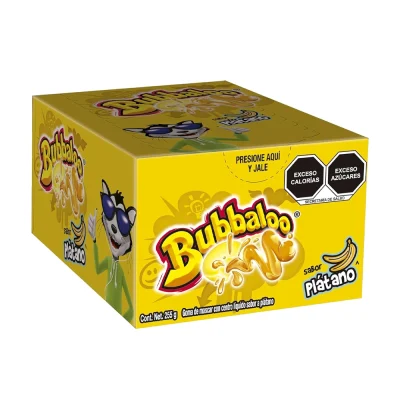 Bubbaloo Chicle Platano