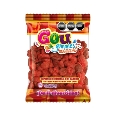 Gou Gomitas Frutales Enchilada