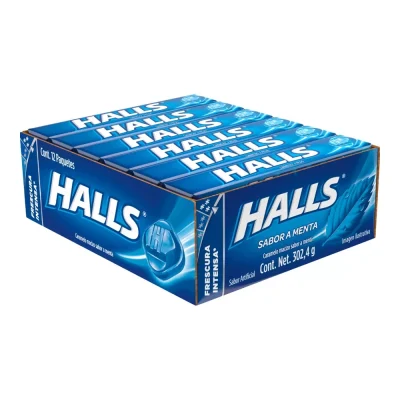 Halls Cuadretas Menta