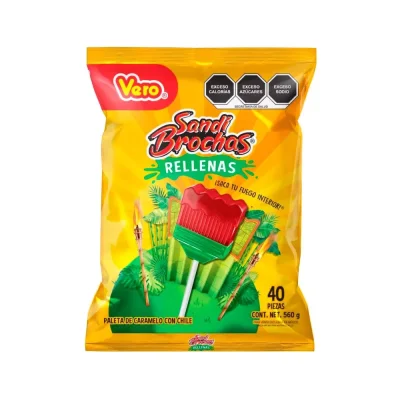 Sandibrochas Paleta Maciza Rellenas