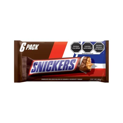 Snickers Choc Six Pack