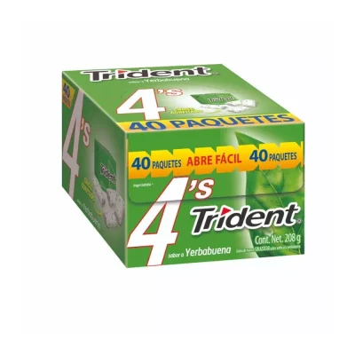 Trident Chicle Conf 4 Past Yerbabuena