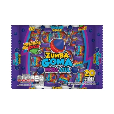 Zumba Goma Mora Azul