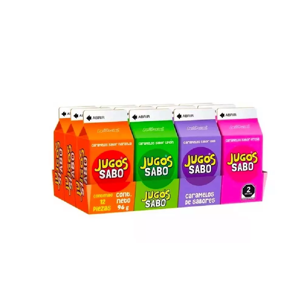 Caramelo Acidulado Jugos Sabores 1 Caramelo Acidulado Jugos Sabores