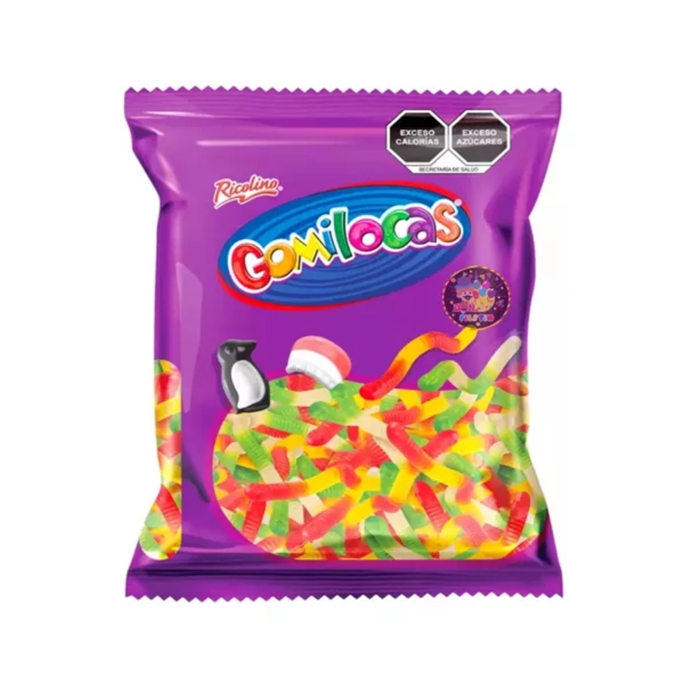 Ricolino Gomitas Gusanos Bicolor 1 Ricolino Gomitas Gusanos Bicolor