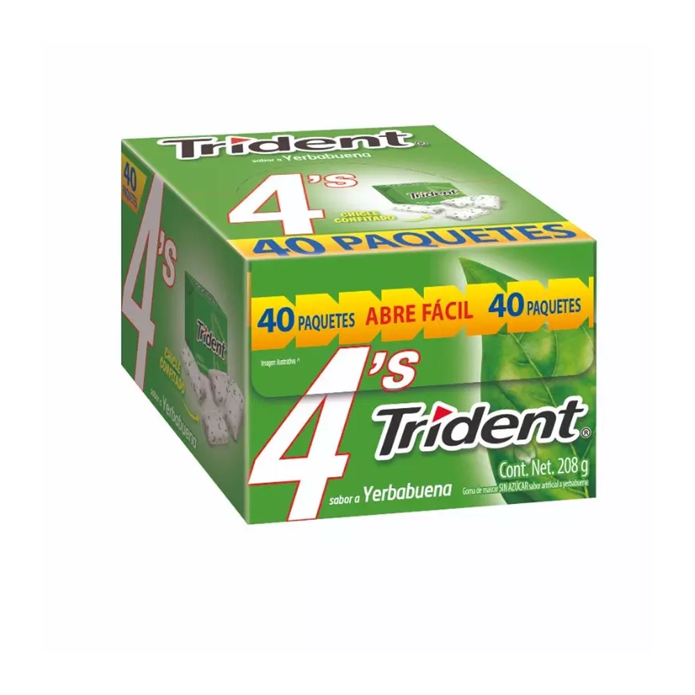 Trident Chicle Conf 4 Past Yerbabuena 1 Trident Chicle Conf 4 Past Yerbabuena
