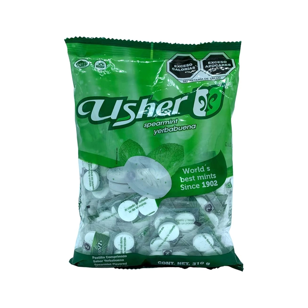 Usher Bolsa Sobre Yerbabuena 1 Usher Bolsa Sobre Yerbabuena